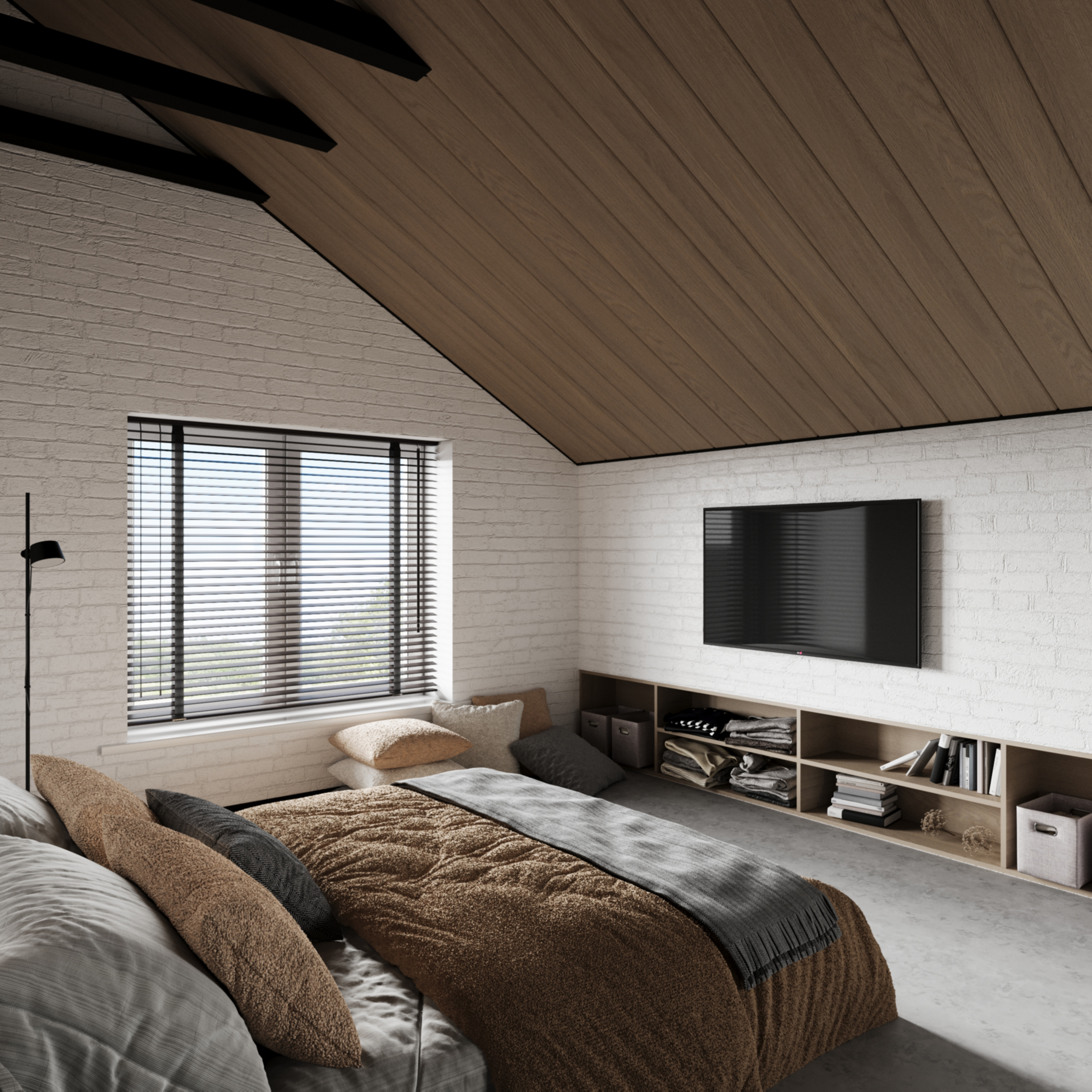 开放计划 loft 风格设计项目-9