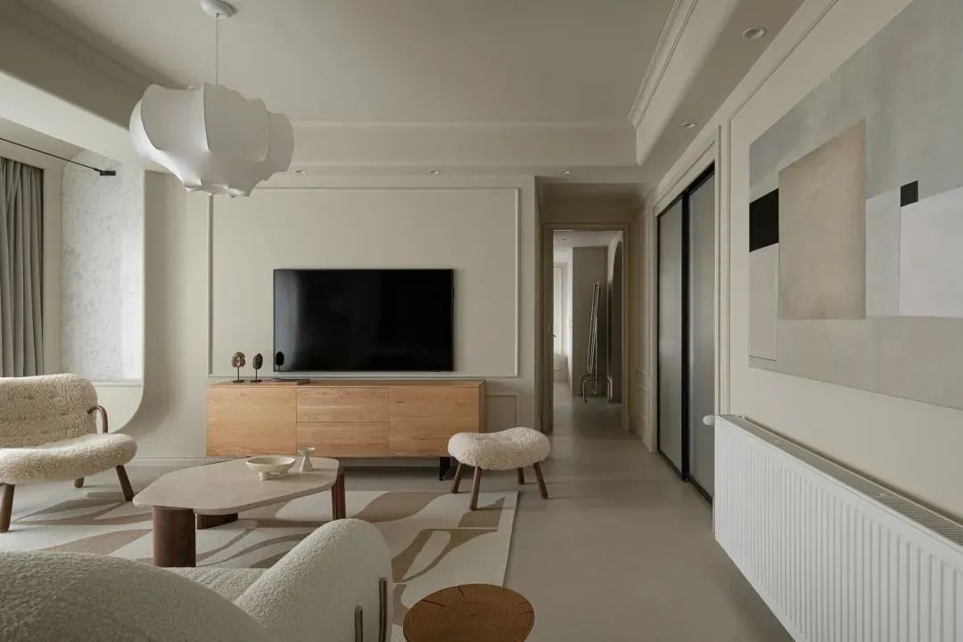 95㎡法式三居室，温馨治愈 | 观白设计-24