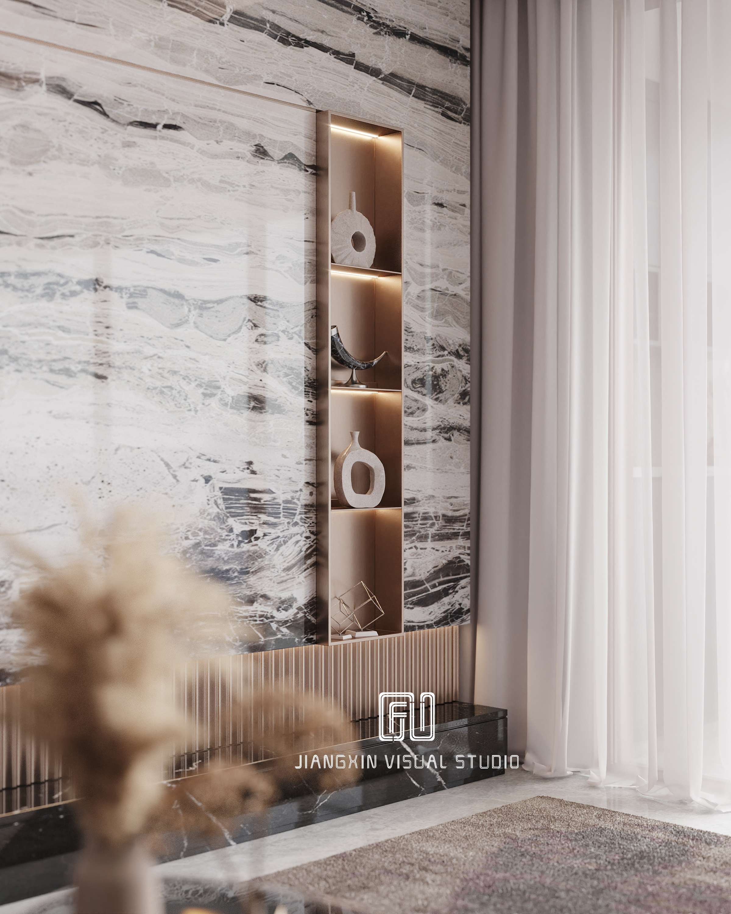 现代简约办公空间设计-39