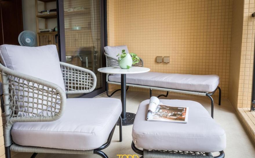 杜特设计“情墨松韵” | 原木新中式,简约舒适,融入自然景观-26