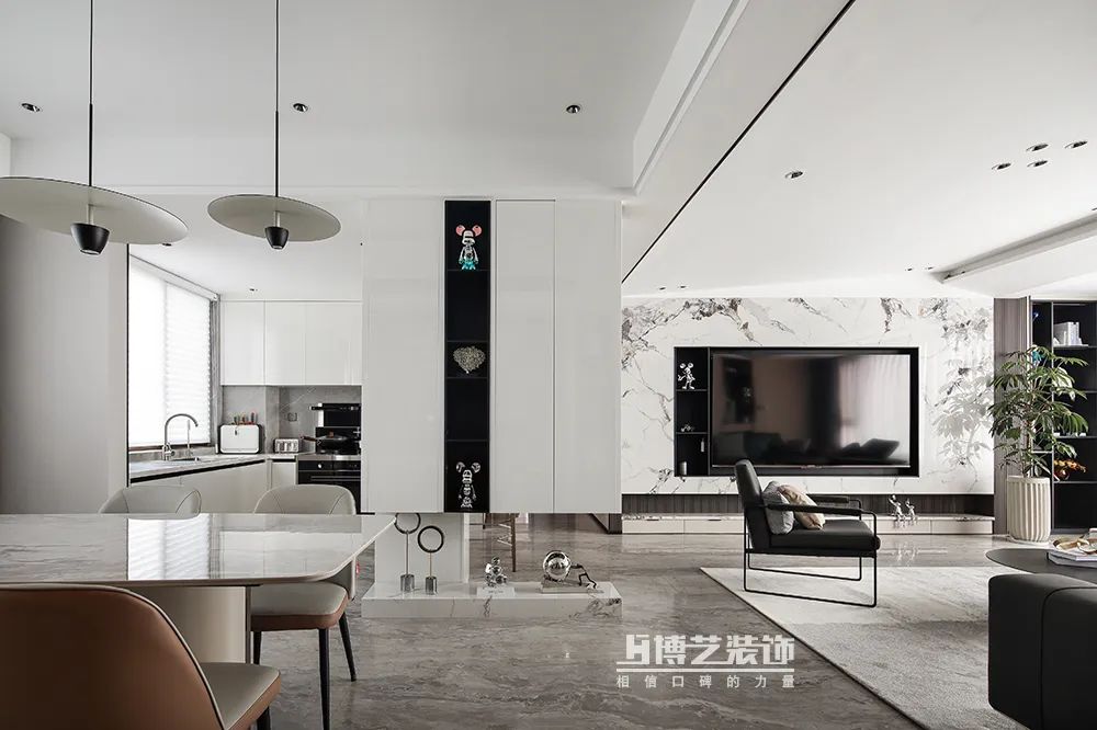 城南印象 143m²现代家居丨博艺装饰-51