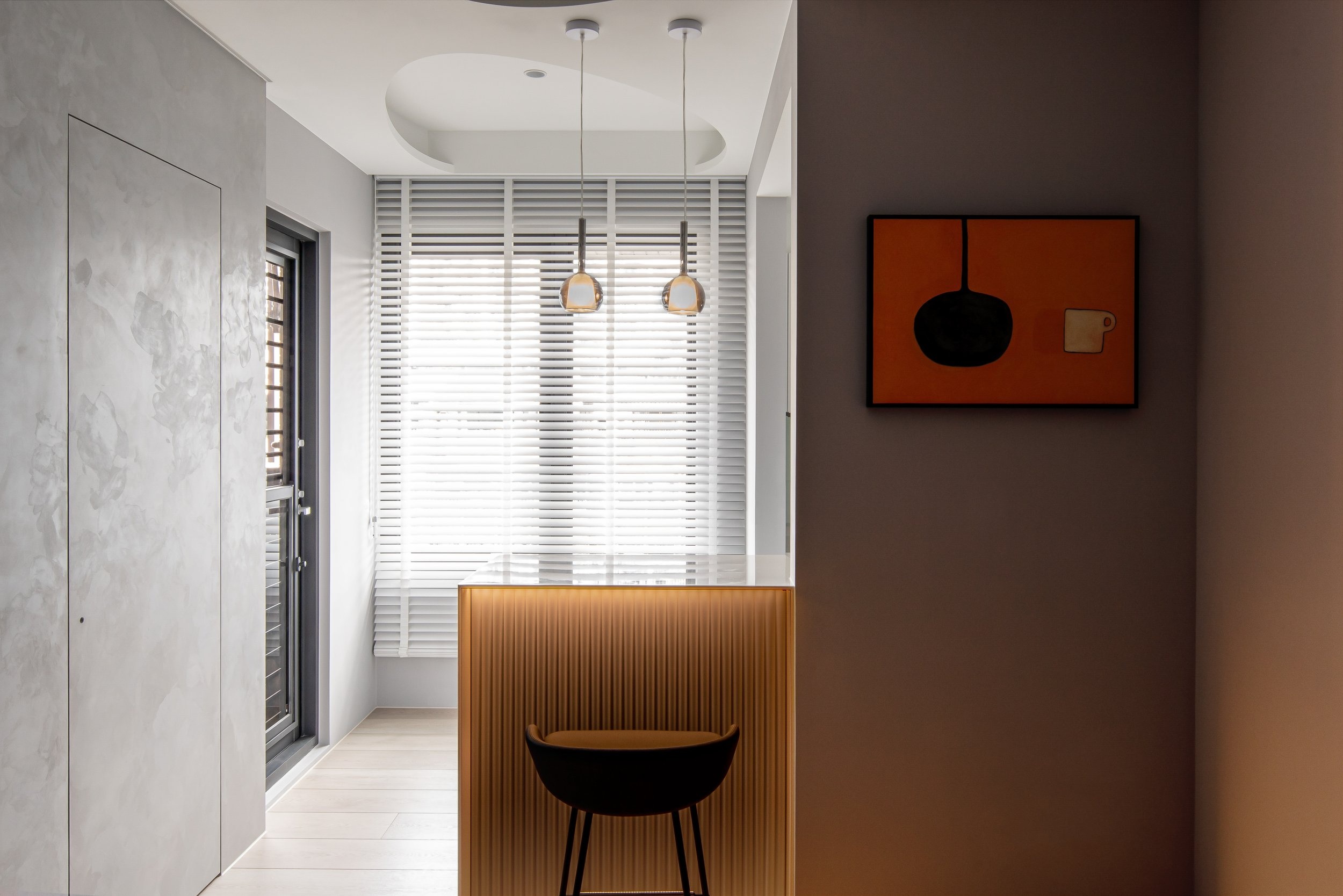 法式莫兰迪色丨程作设计Indahouse design-21