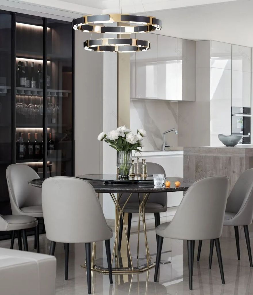 400㎡现代别墅,捕捉家的美好丨中国上海丨尚层别墅装饰-22