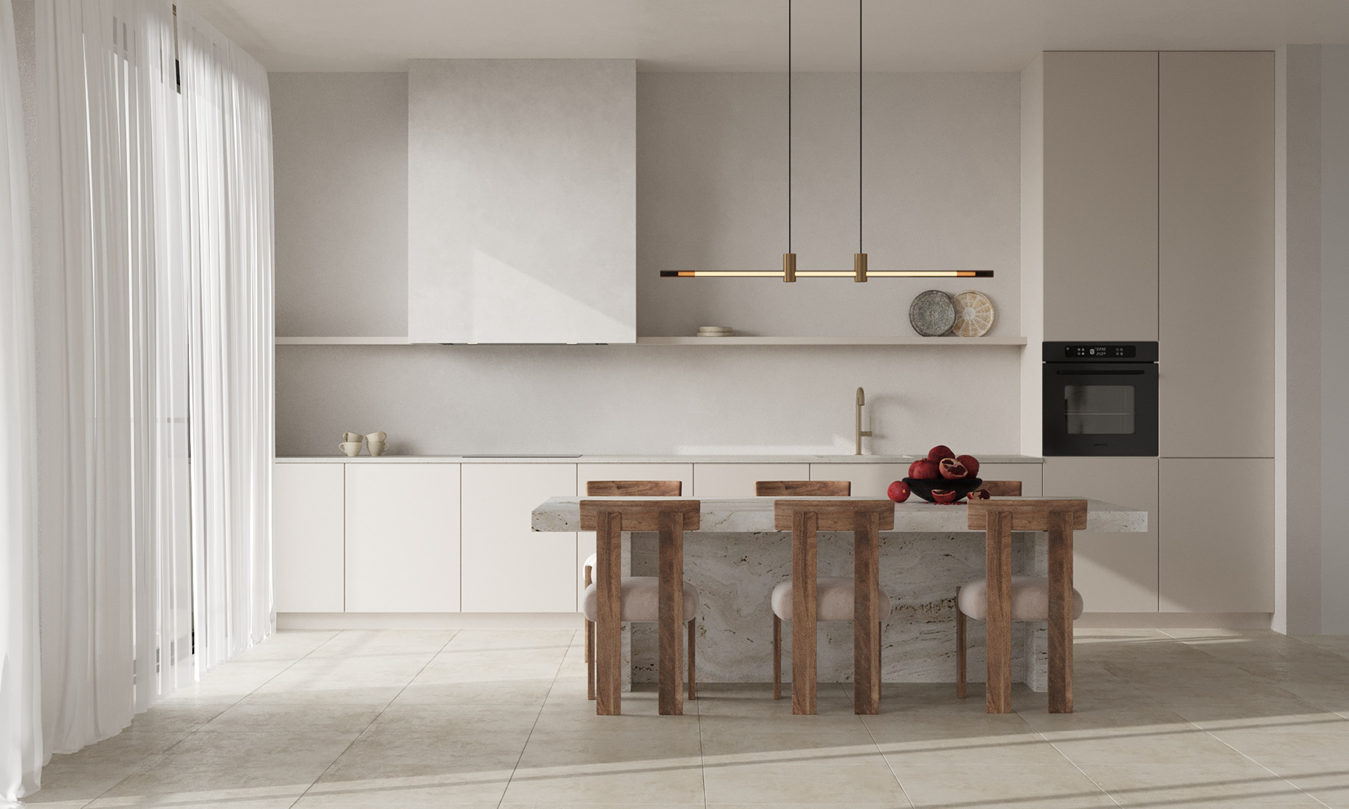 中性色系公寓设计 超有设计感-6