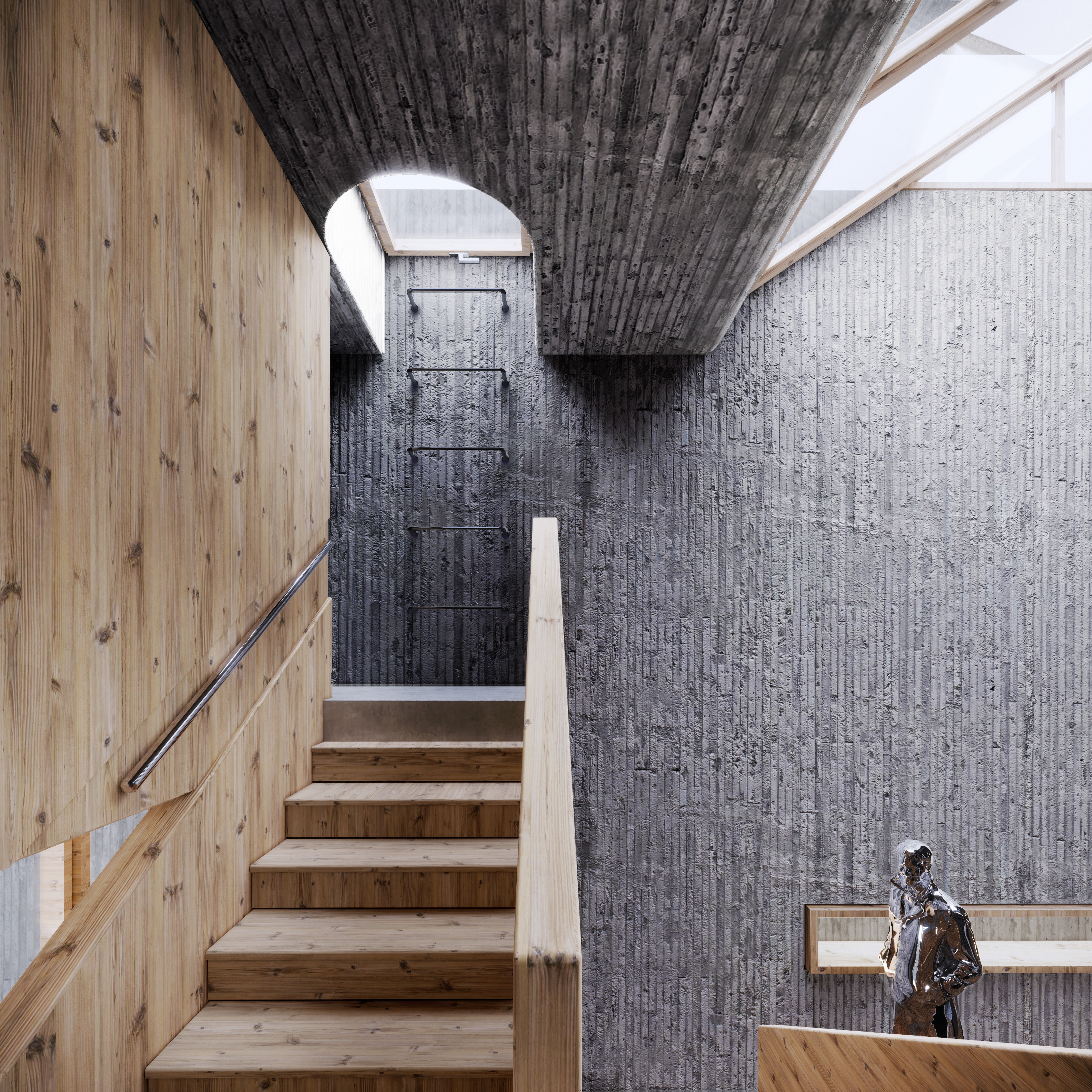 “铅笔盒”房屋设计丨日本东京丨Evgeniy Kolesnikov-30