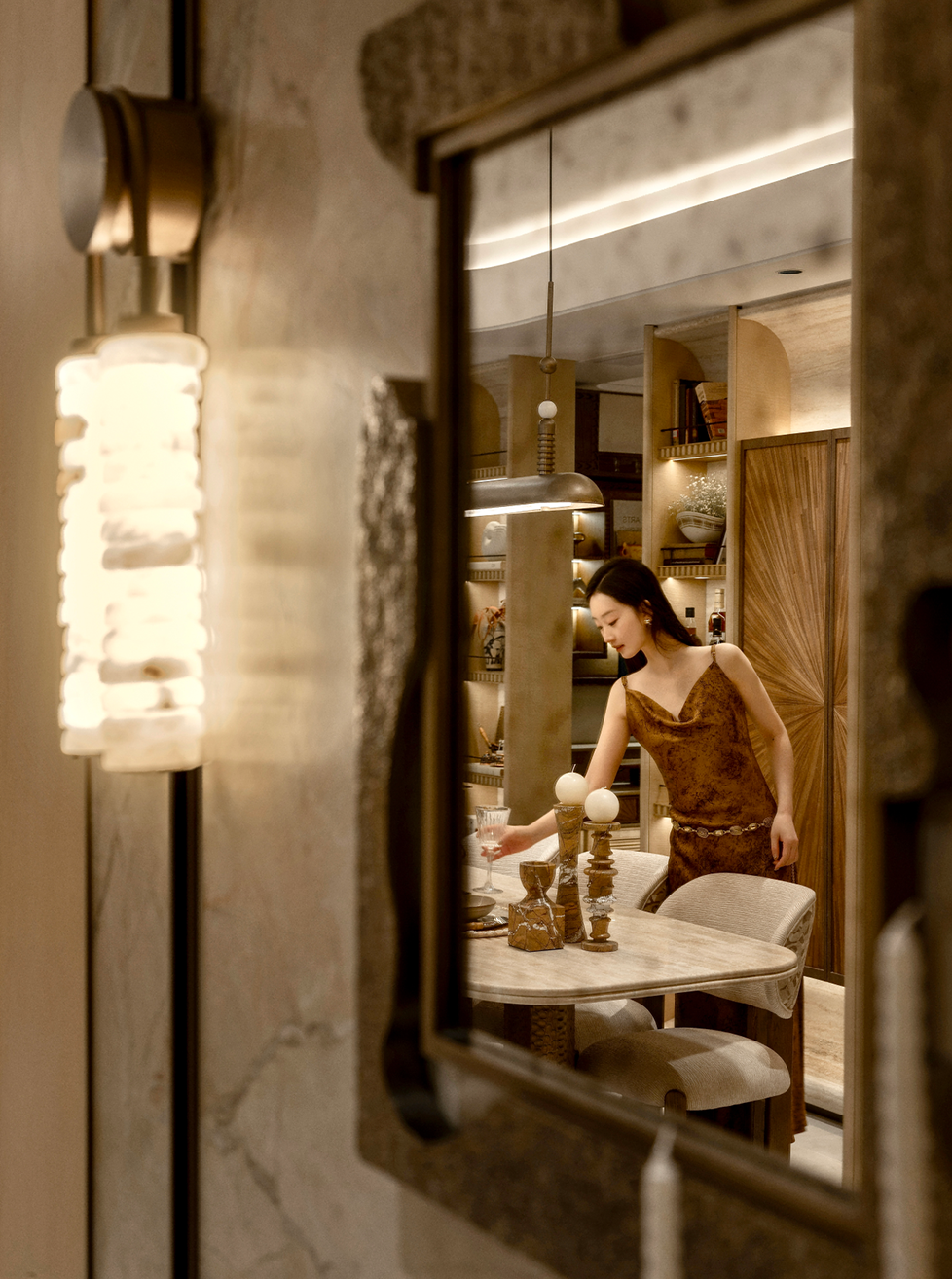 西安招商林屿缦岛105㎡样板间丨中国西安丨无隅制造-6