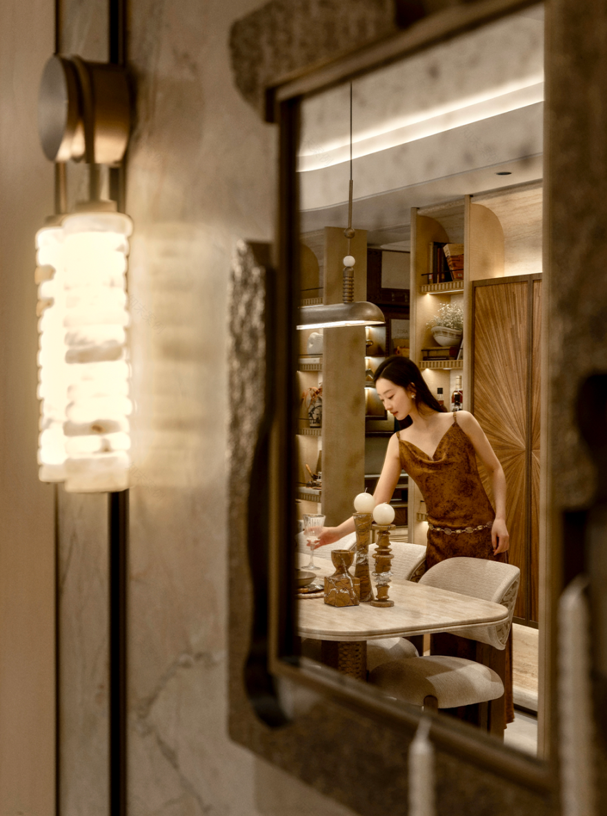 西安招商林屿缦岛105㎡样板间丨中国西安丨无隅制造-6