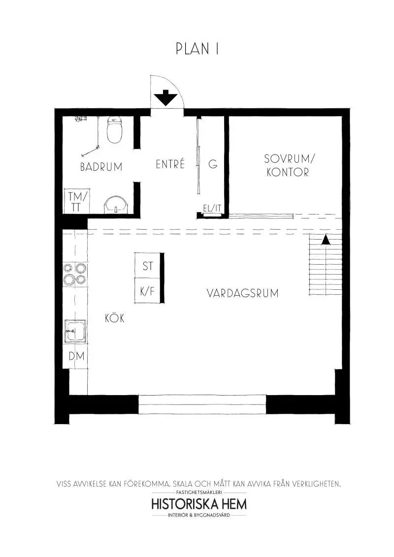 瑞典工业风迷你复式小 loft，绿色点缀完美空间-23