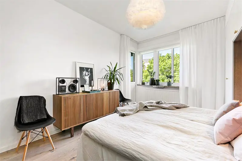 瑞典 92 平米三室一厅工业风公寓-13