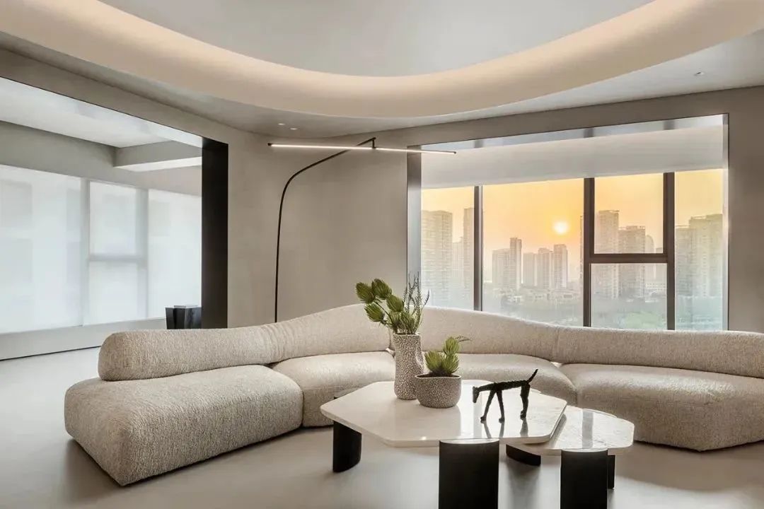 现代风格大平层设计-21