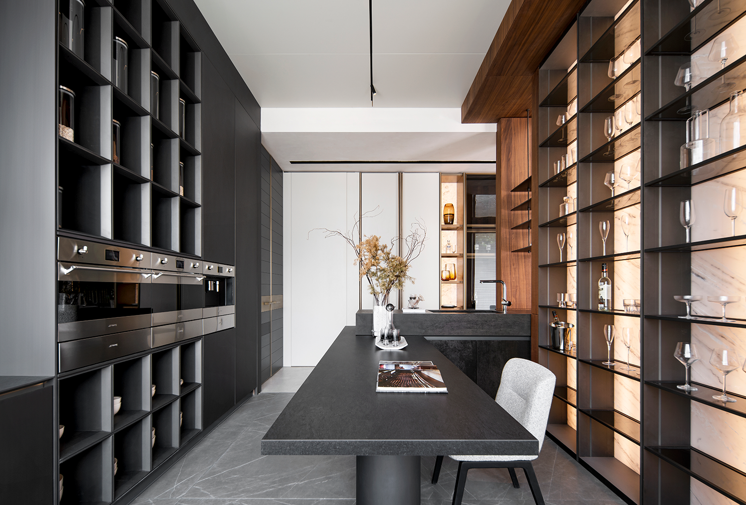 晨雾·美罗堡全屋定制总部展厅丨中国宁波丨近境制作-41