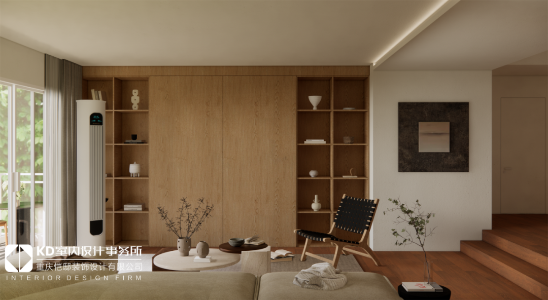 重庆龙湖西苑原木风住宅丨中国重庆丨KD室内设计事务所-26
