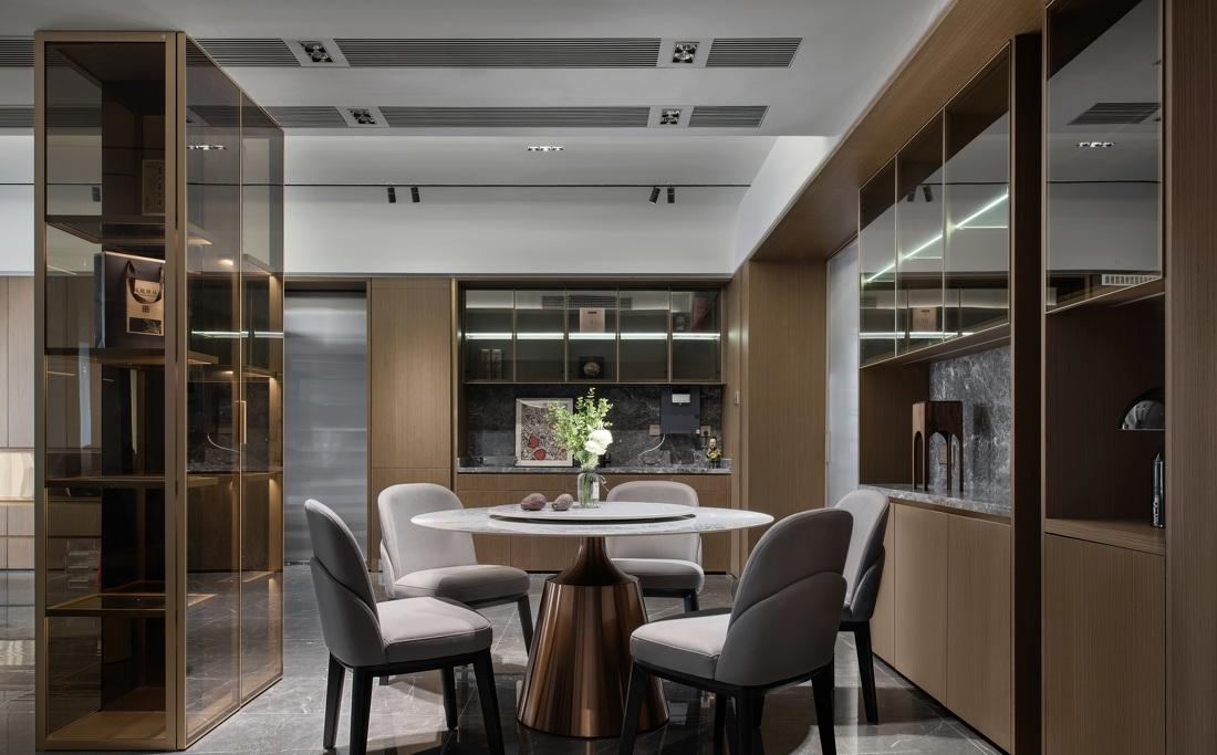 超大户型三代同堂的意式极简奢华设计-41