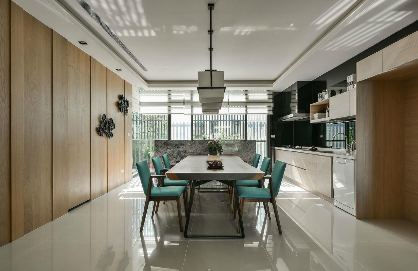 江岸拓美——现代品质住宅  彩韵设计-7