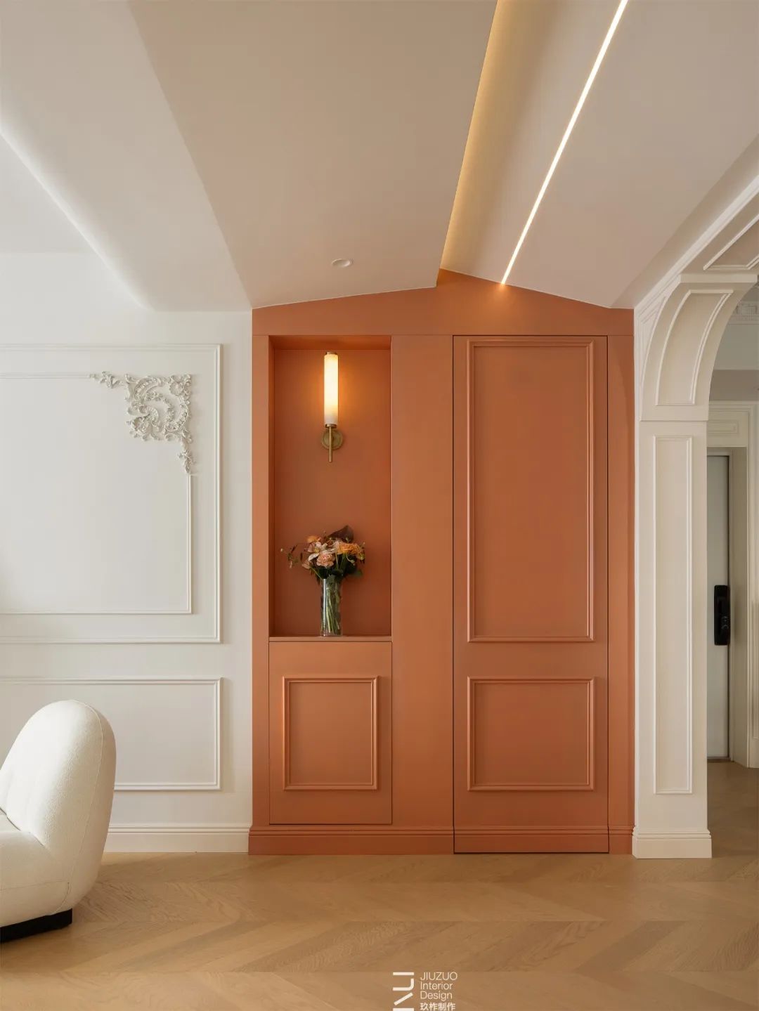 现代法式奶油风平层丨中国上海丨玖柞制作-70