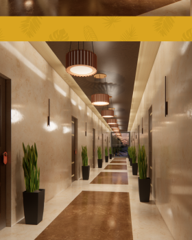 Hotel Anemoia Visual and Space Branding