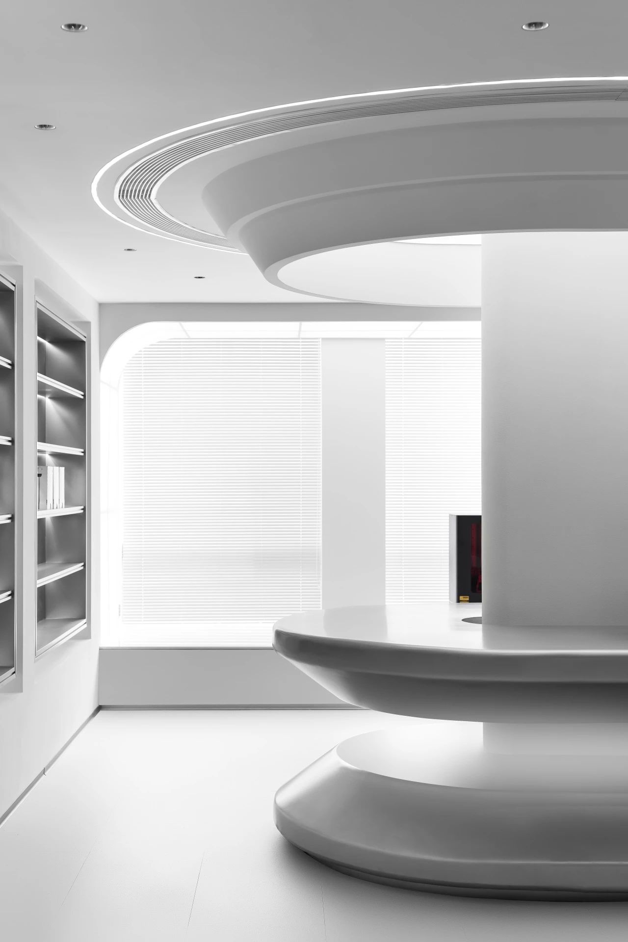 郑州 401㎡口腔医学空间罗德展厅丨中国郑州丨無凡设计-4