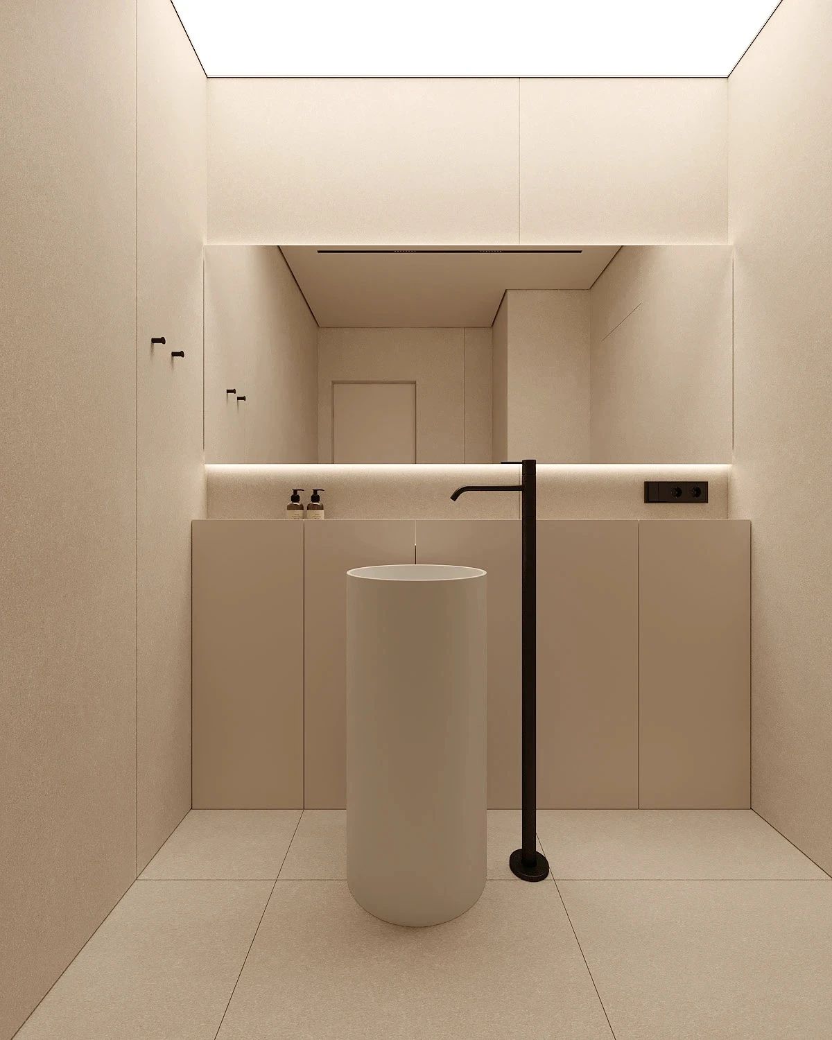 原木系奶油风极简空间loft公寓设计丨URSA STUDIO-75