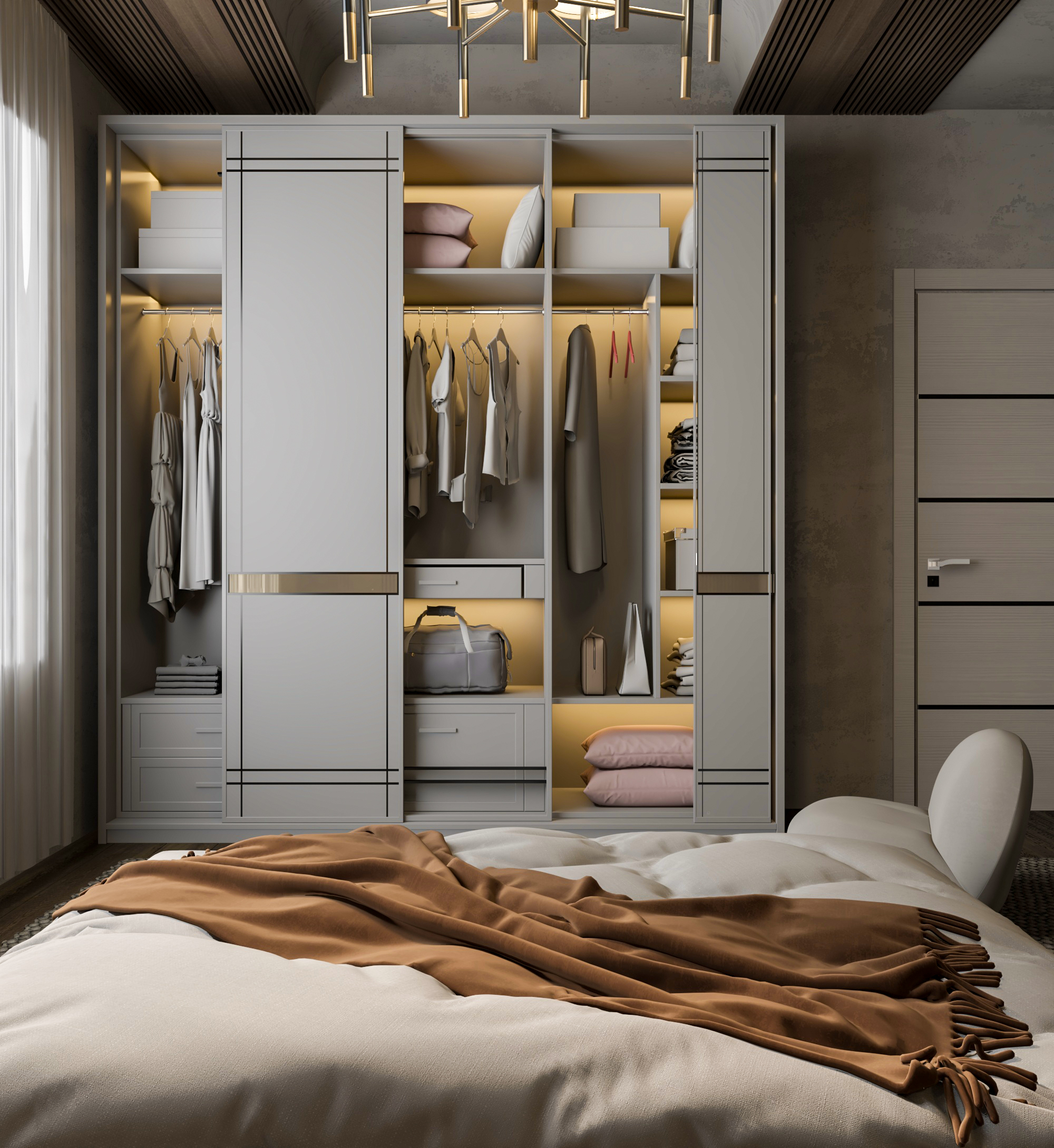 Western style bedroom-1