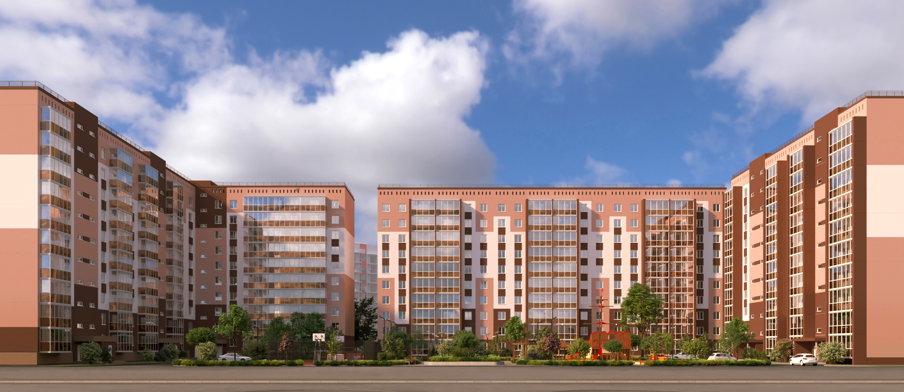 公寓楼庭院设计-4