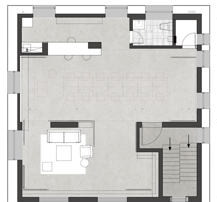 欧源空间设计-深圳丨办公建筑丨南山“黑”空间办公空间建筑外观设计-13