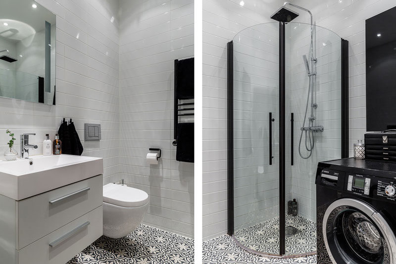 斯德哥尔摩优雅白色室内设计项目丨瑞典斯德哥尔摩-16