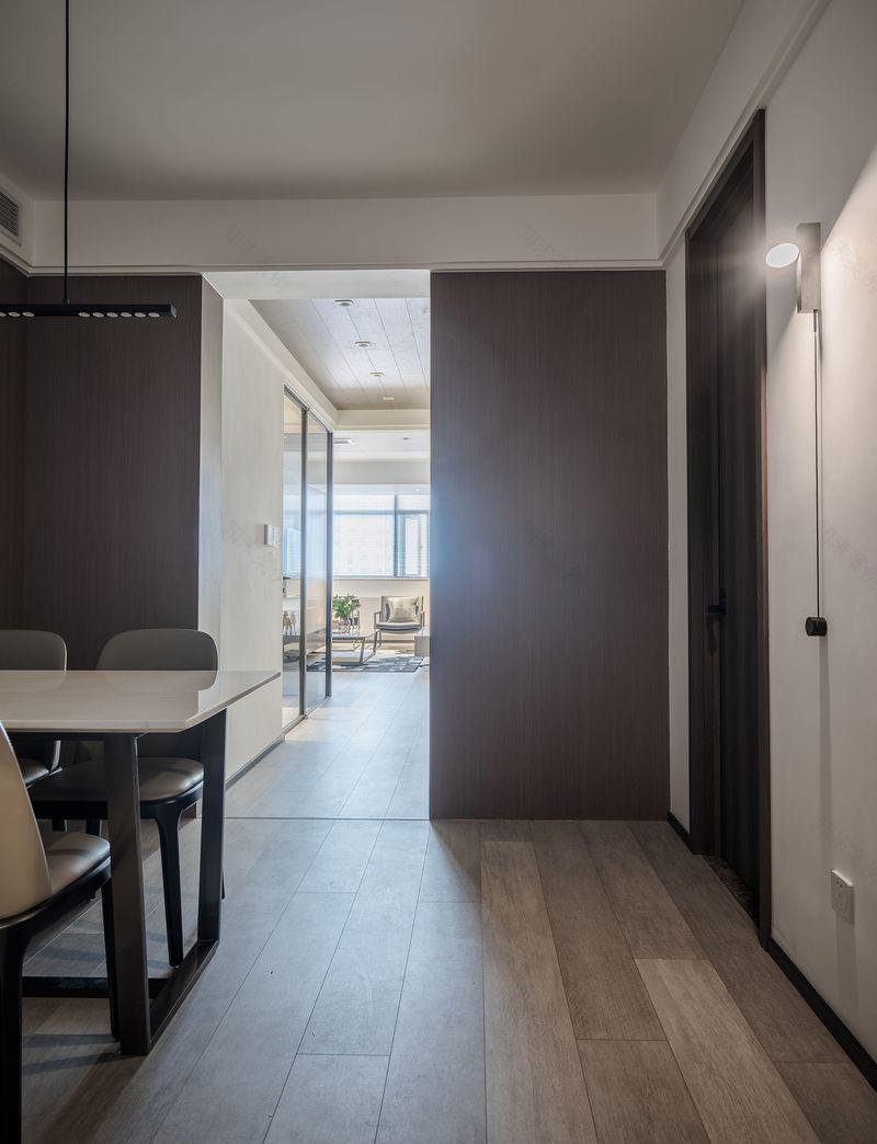 上海129㎡舒适台式风家居,三代同堂的简洁收纳设计-20