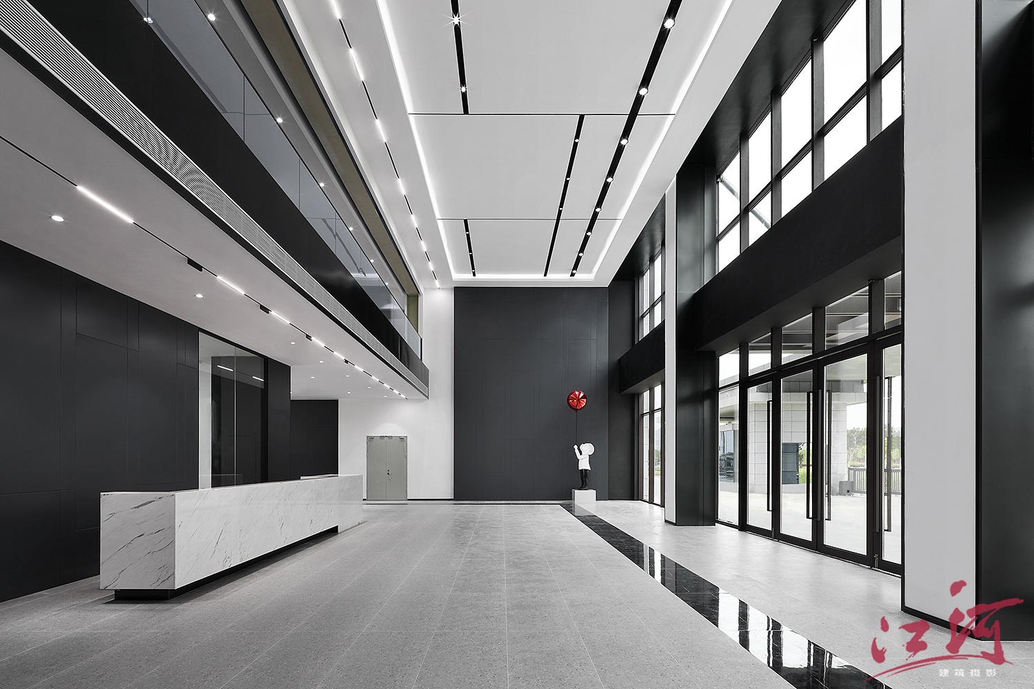 珠海办公楼拍摄 | 现代简约设计风格引领办公空间新潮流-1