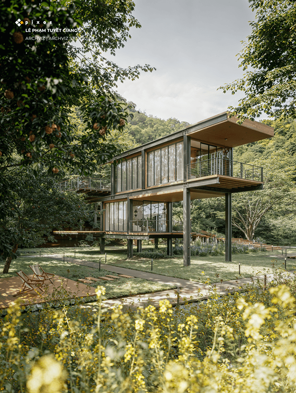 Archviz Still Course 02学生作品丨4pixos Academy-7