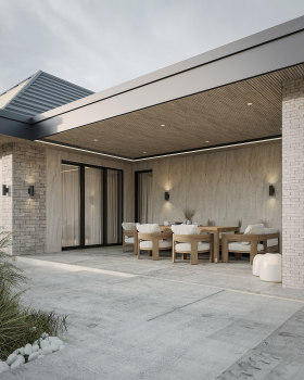 LUXURY MODERN HOUSE EXTERIOR