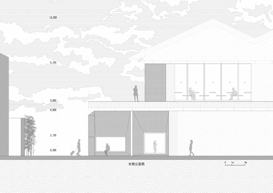 成都武侠风甜品店,双层立面拍照空间-58