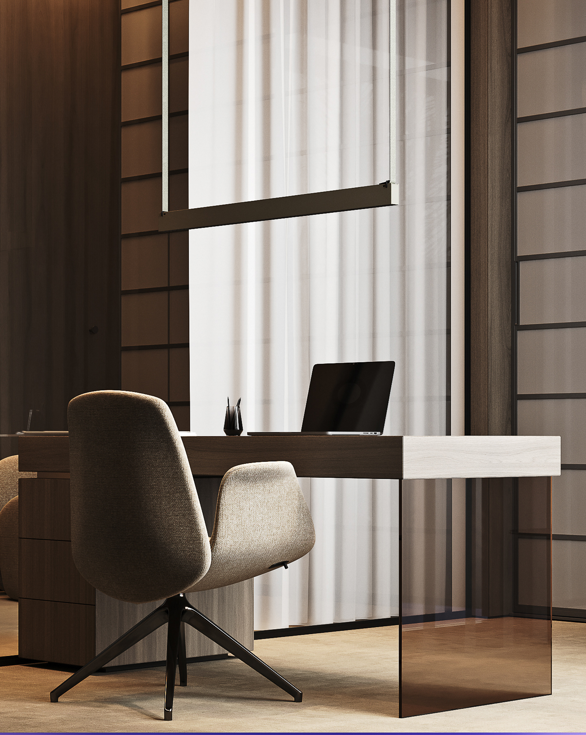 Modern minimalism family residence-45