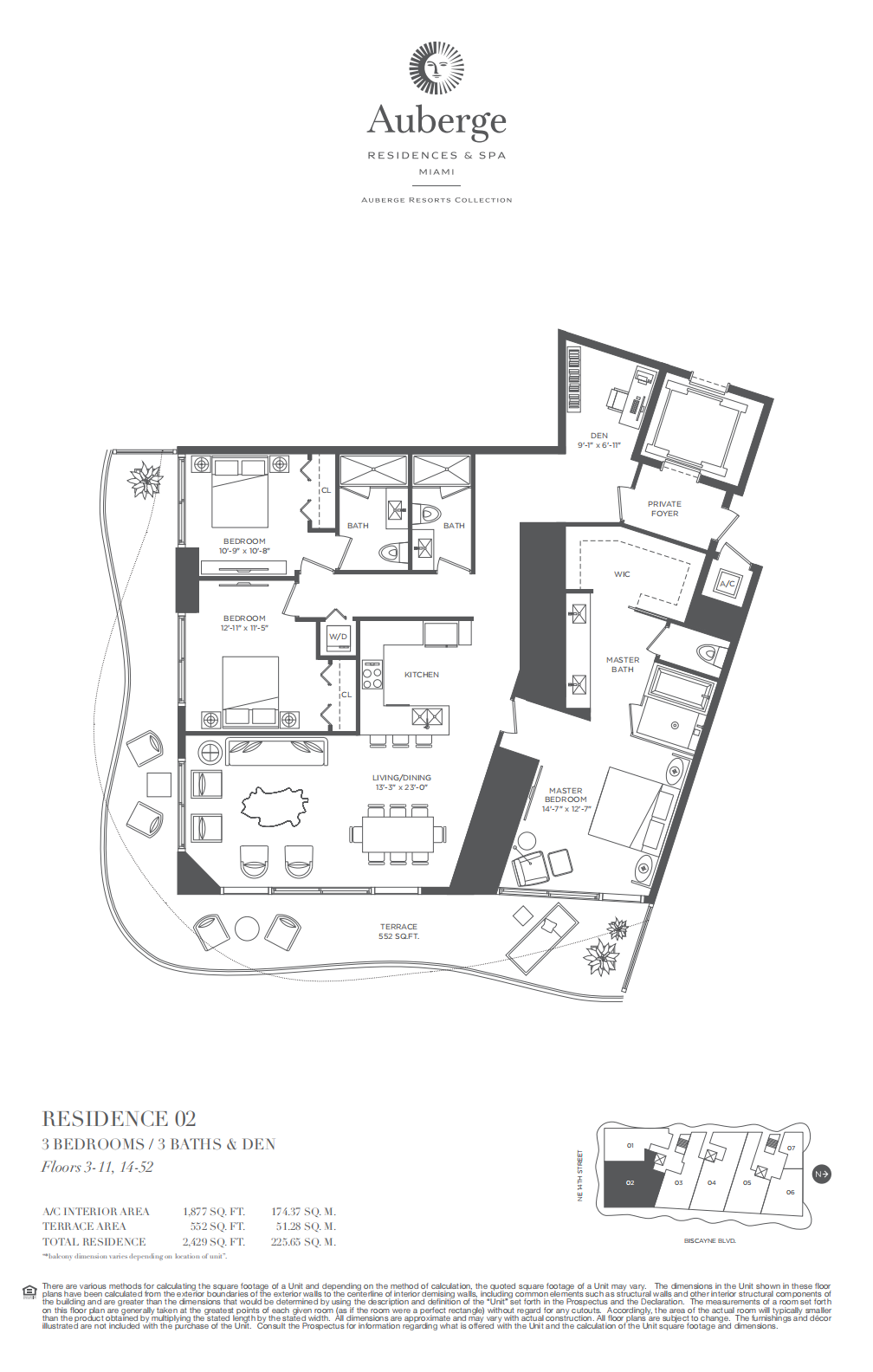 迈阿密 Auberge Residences，意大利与瑞士设计师联手打造的海滨豪宅-63