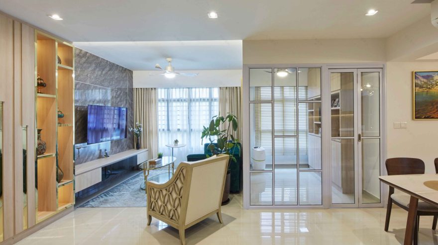 997B Buangkok Crescent住宅及商业室内设计项目丨新加坡丨The Interior Lab-8