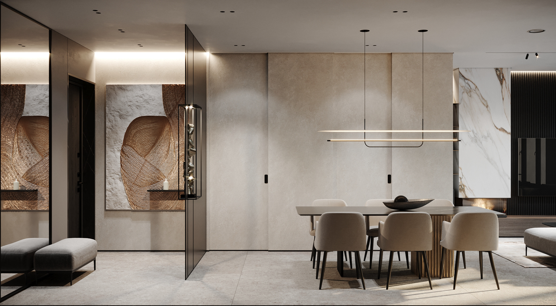 伦敦小空间公寓设计丨英国伦敦-7