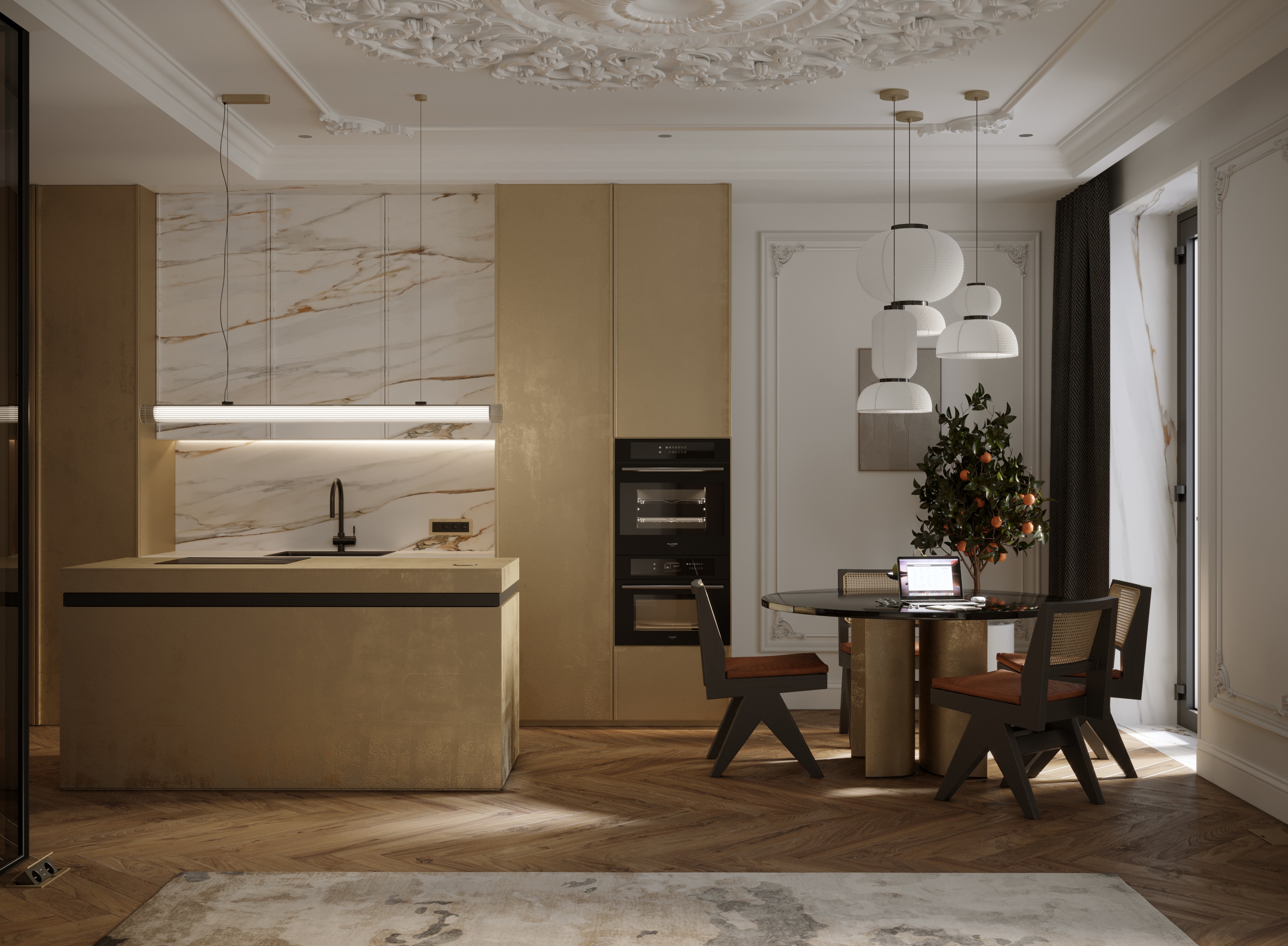 Green Quarter 住宅综合体丨俄罗斯莫斯科丨Gevorg Qocharyan-9