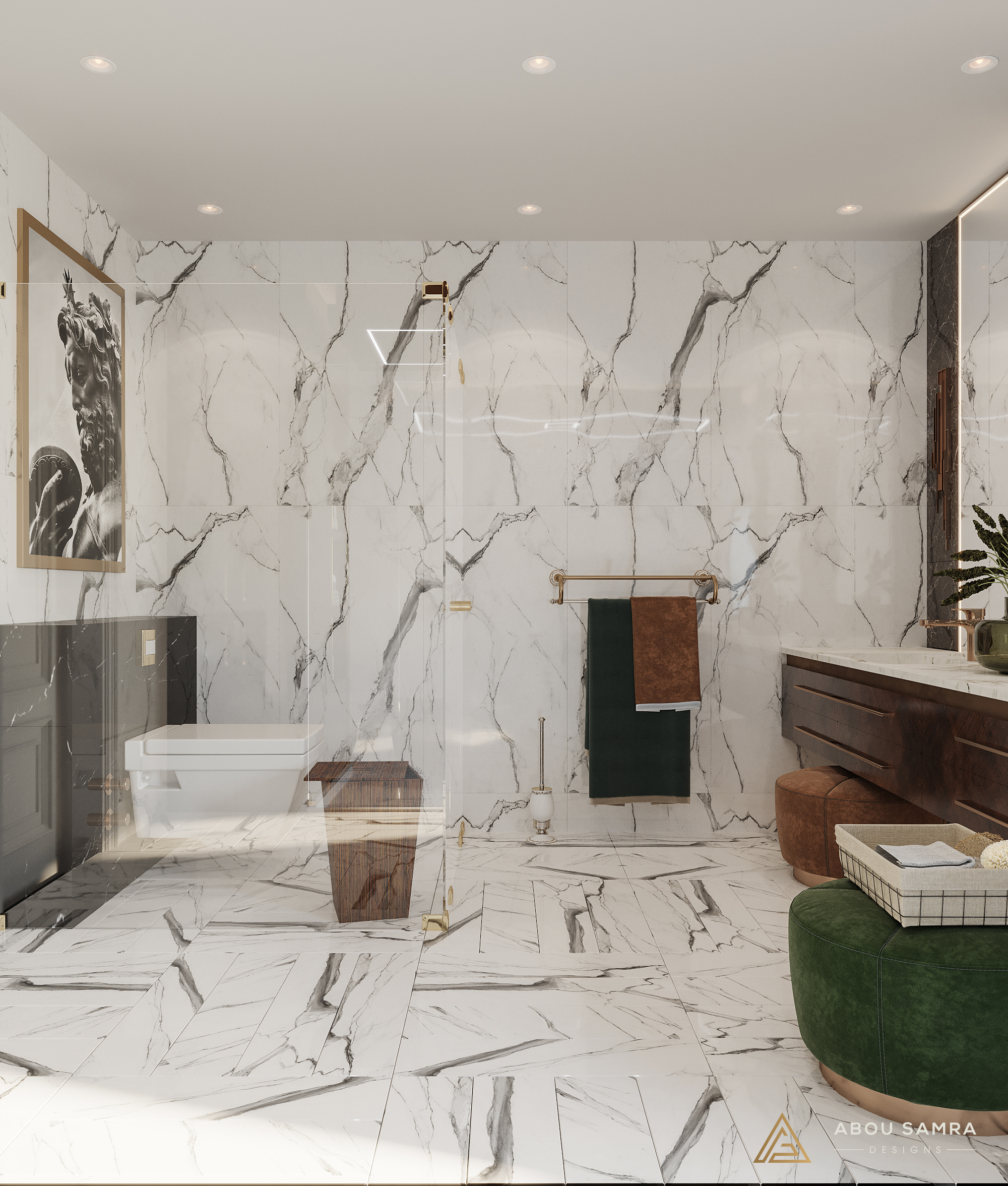 Calacatta 室内设计丨沙特阿拉伯丨Abou Samra Group-9