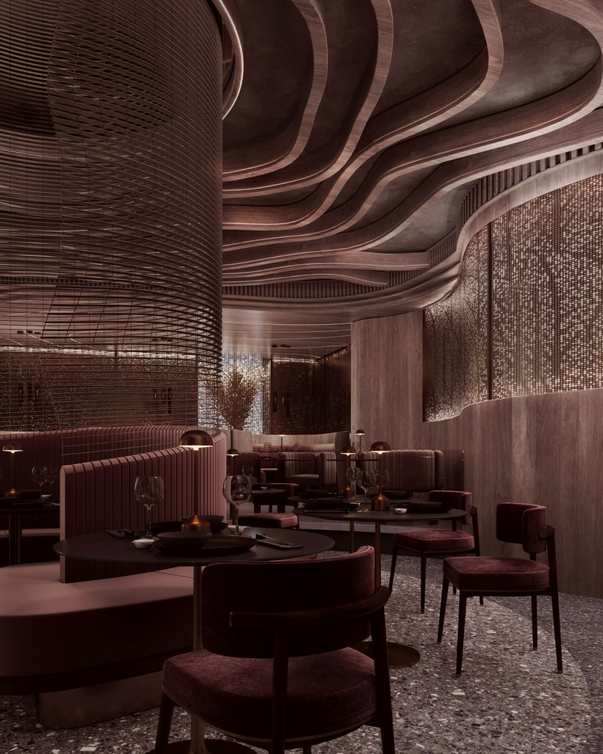 米兰多莫寿司店丨室内设计师Ashley Gadeova,Naos建筑公司-48