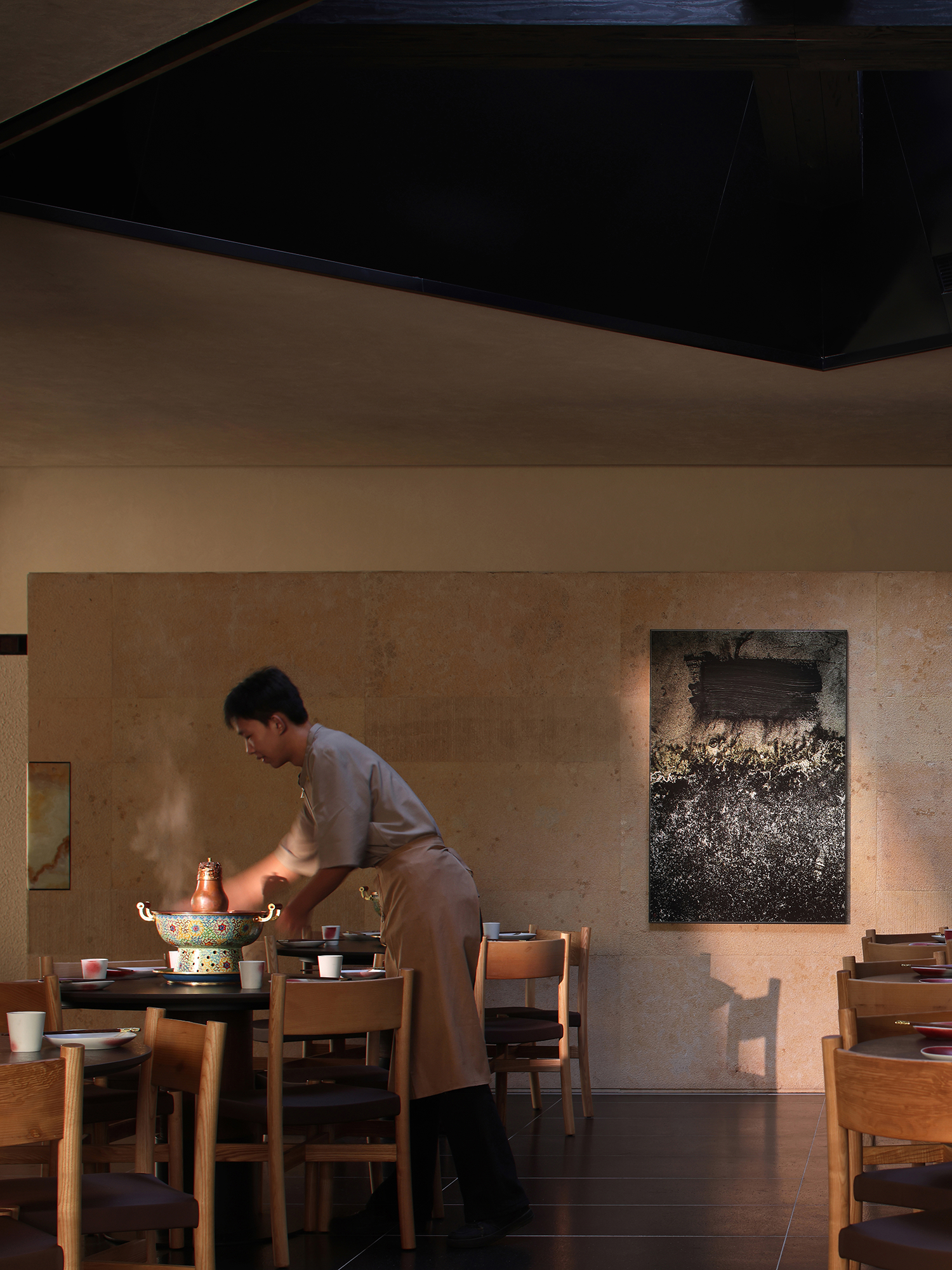 金昆阁·铜锅涮肉丨中国西安丨屋里门外设计-70