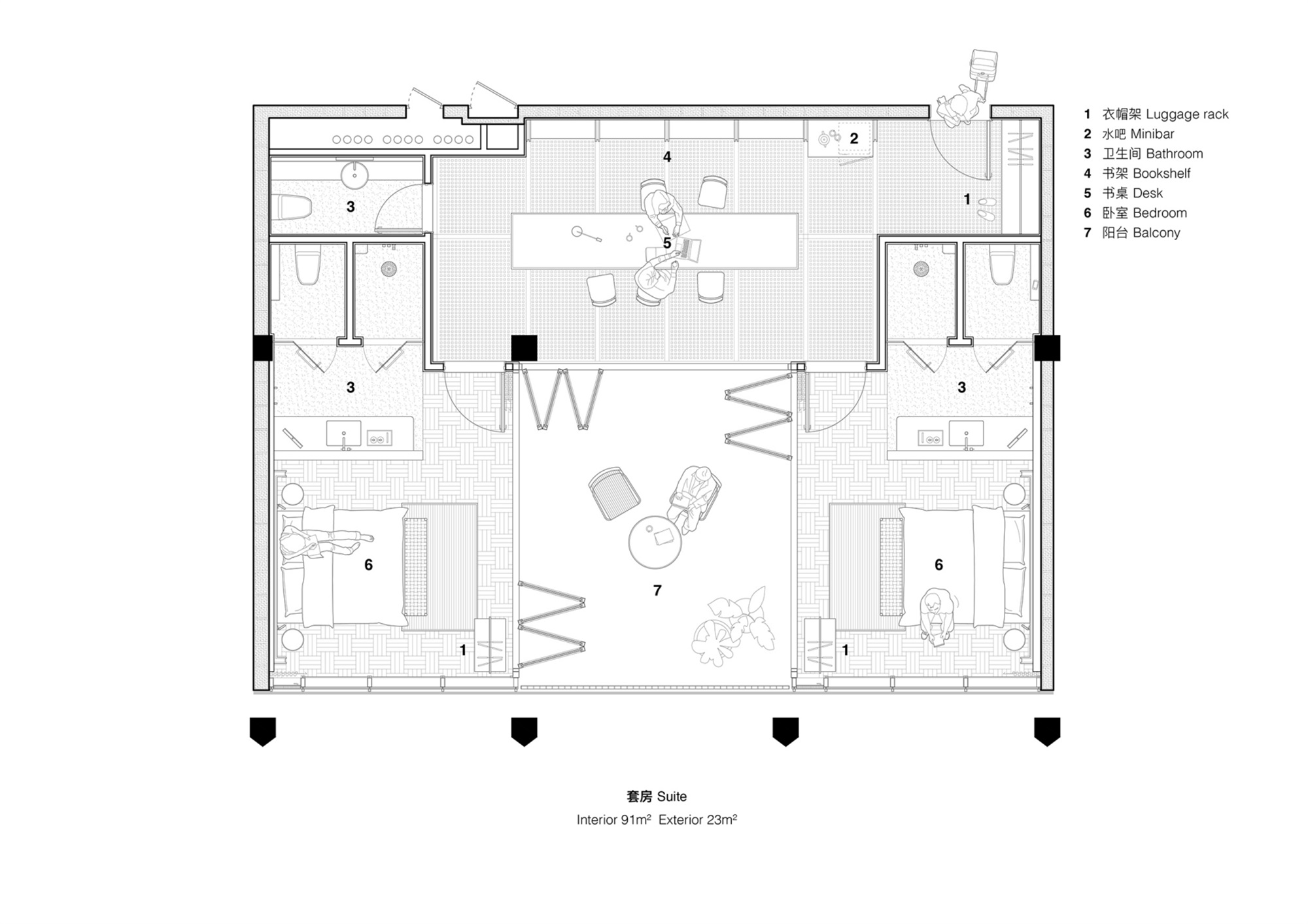 广州阿那亚理想国酒店丨中国广州丨B.L.U.E.建筑设计事务所-100