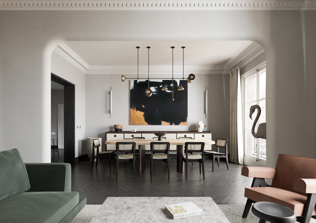 现代法式精致生动的居住空间丨Studiovlach-52
