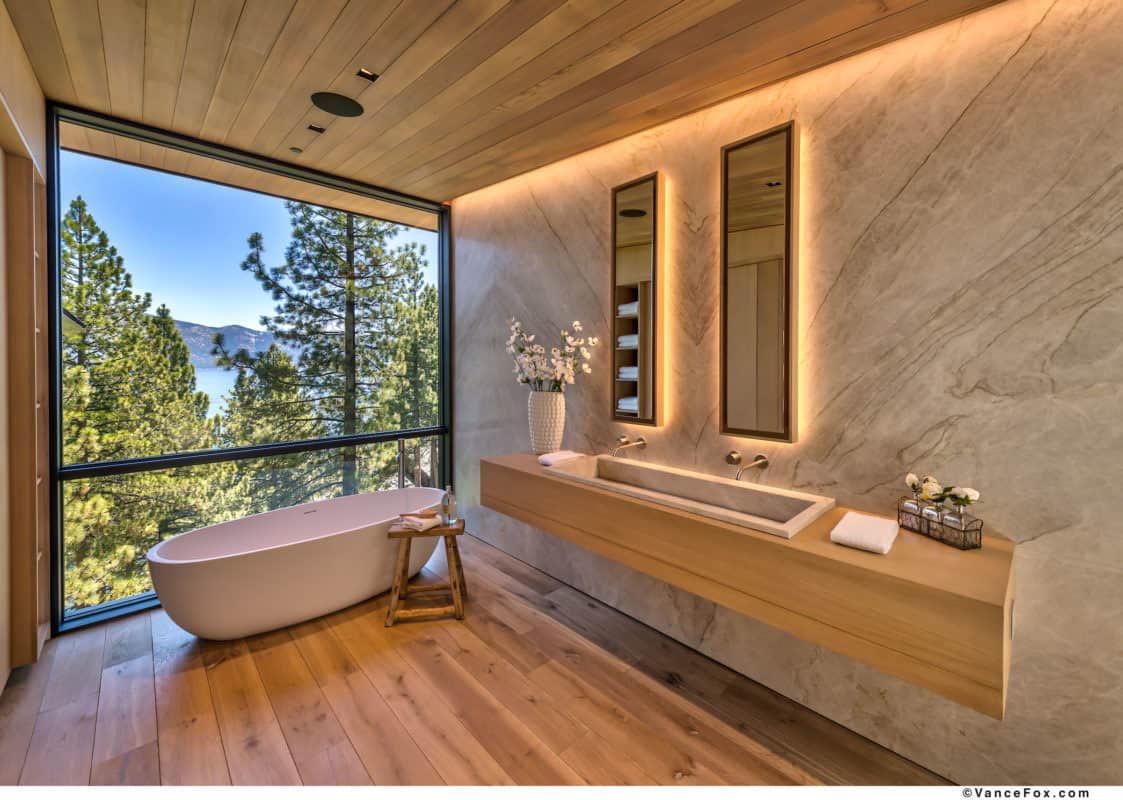 An extraordinary lakefront mountain house with idyllic views of Lake Tahoe-23
