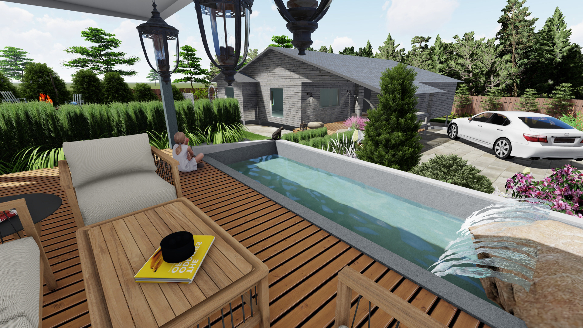 “Дом в Лесу”地块美化项目丨俄罗斯丨Светлана Кормилец(景观建筑师)-17