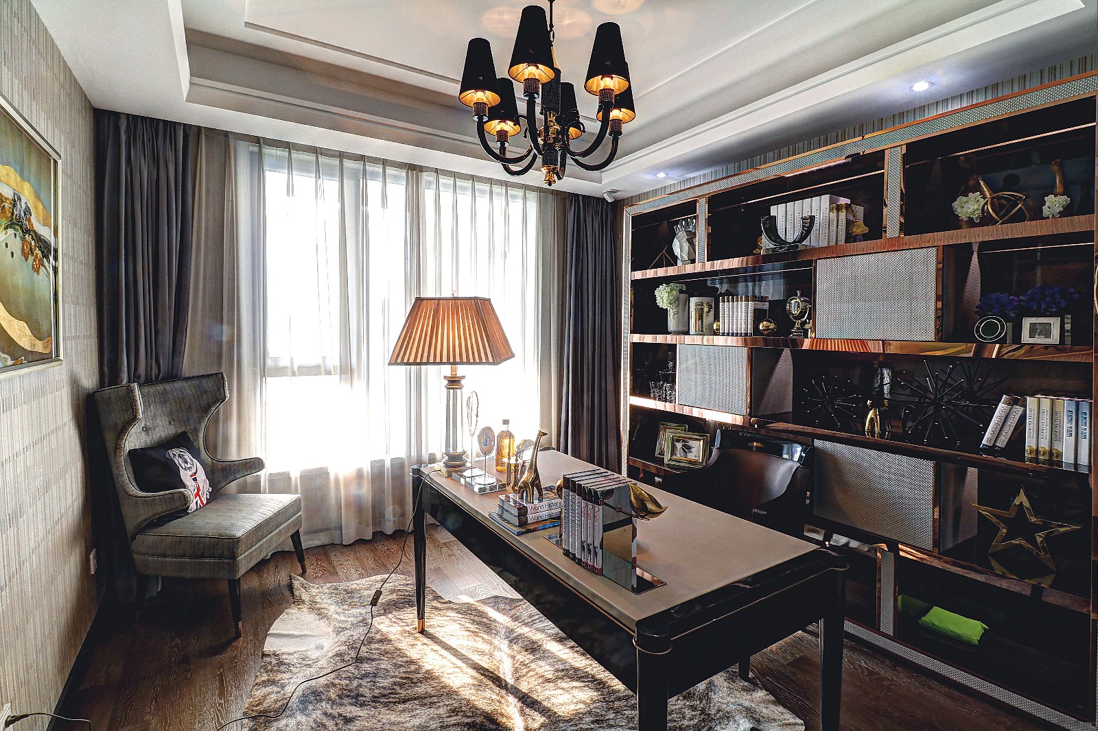 华府晶园 205 现代轻奢样板房-9