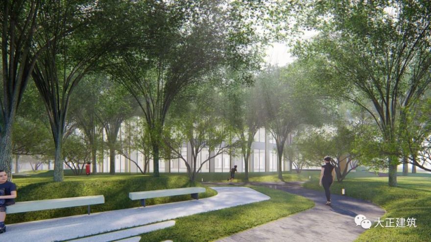 上海外国语大学附属杭州学校景观设计丨中国杭州丨大正建筑-50