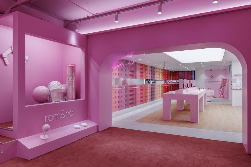 Rom&nd Flagship Store, Pink Office in Seongsu-24