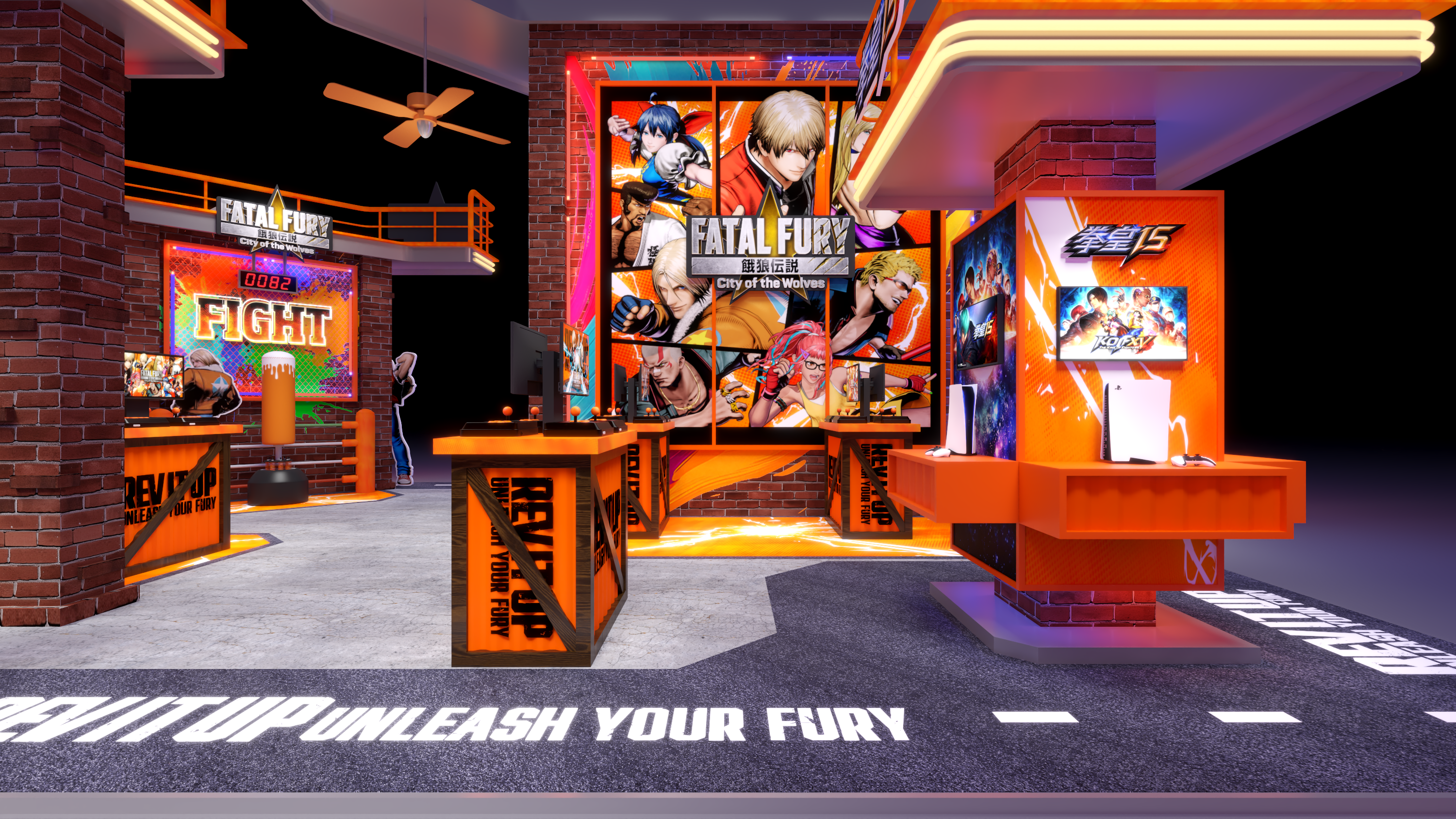 "饿狼传说”游戏展台-10