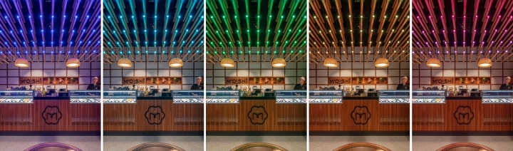 Dubai 的"M'Oishî"冰淇淋店 | 竹灯映照下的日式禅意空间-24