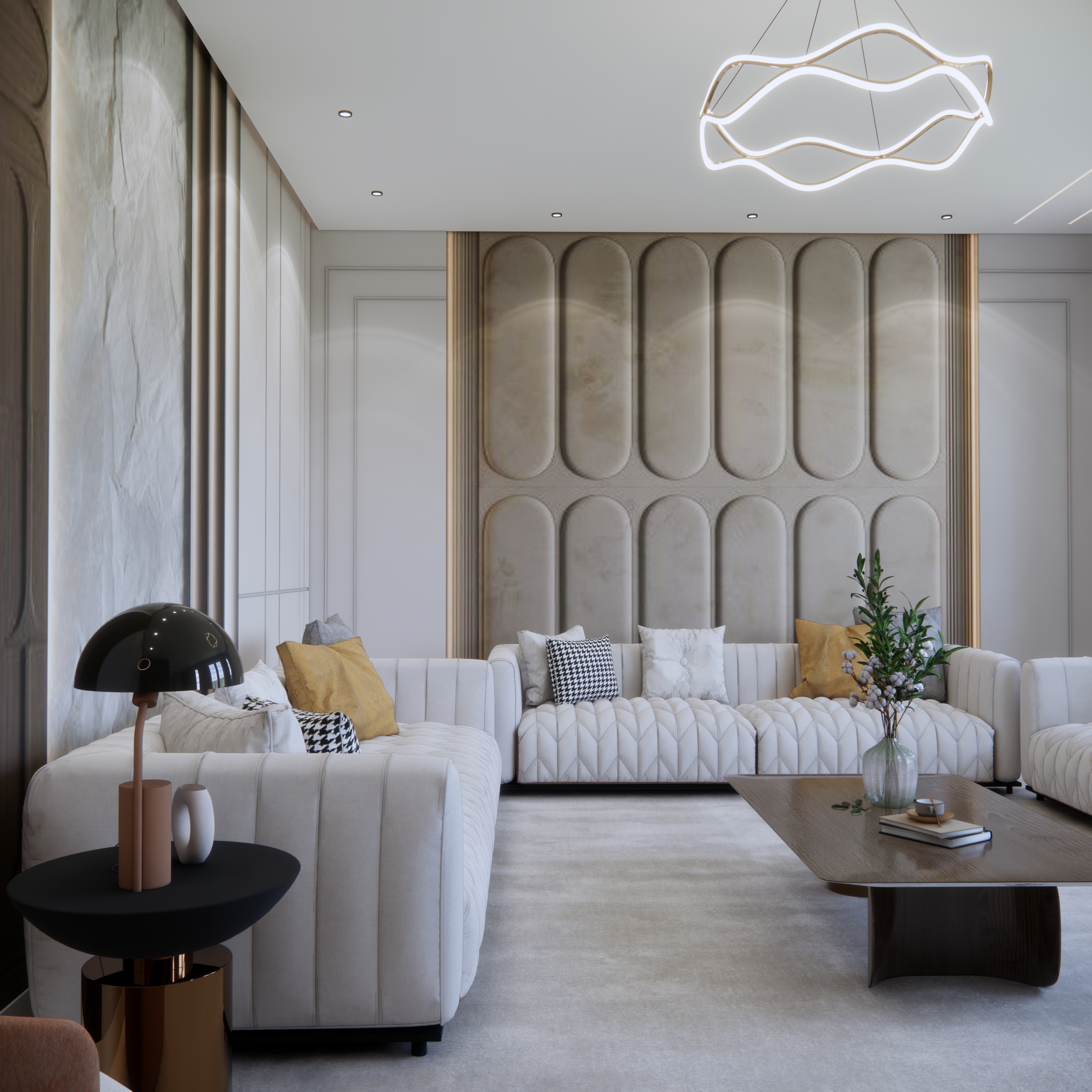 men majles deign 客厅-3