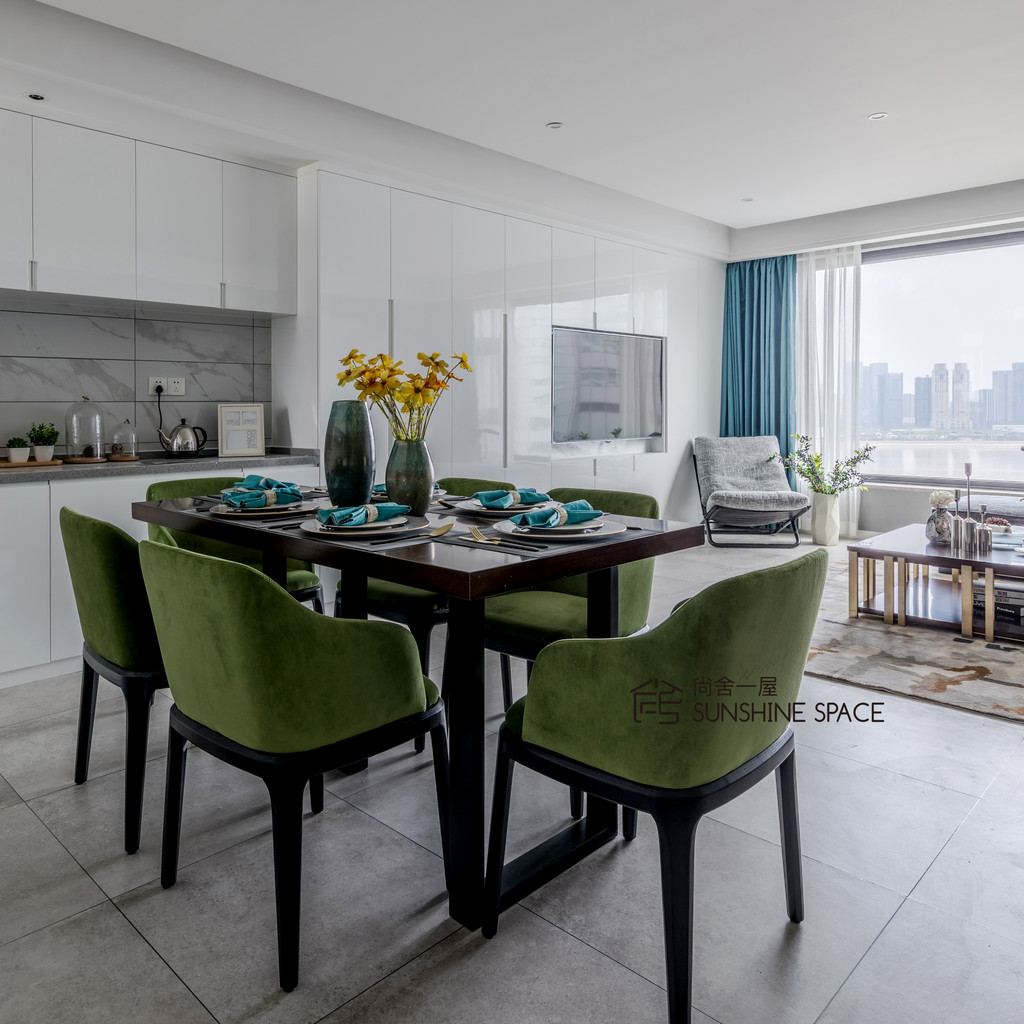 钱塘江畔的现代轻奢之家-21